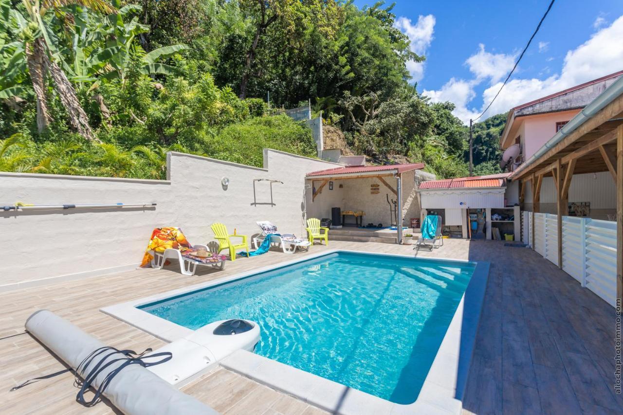 Heliconia - Appt Avec Piscine Partagee Apartment Saint-Pierre Bagian luar foto